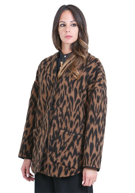 Giaccone in panno con effetto moiré FORTE FORTE | Giacche | 14304MYCOAT3009